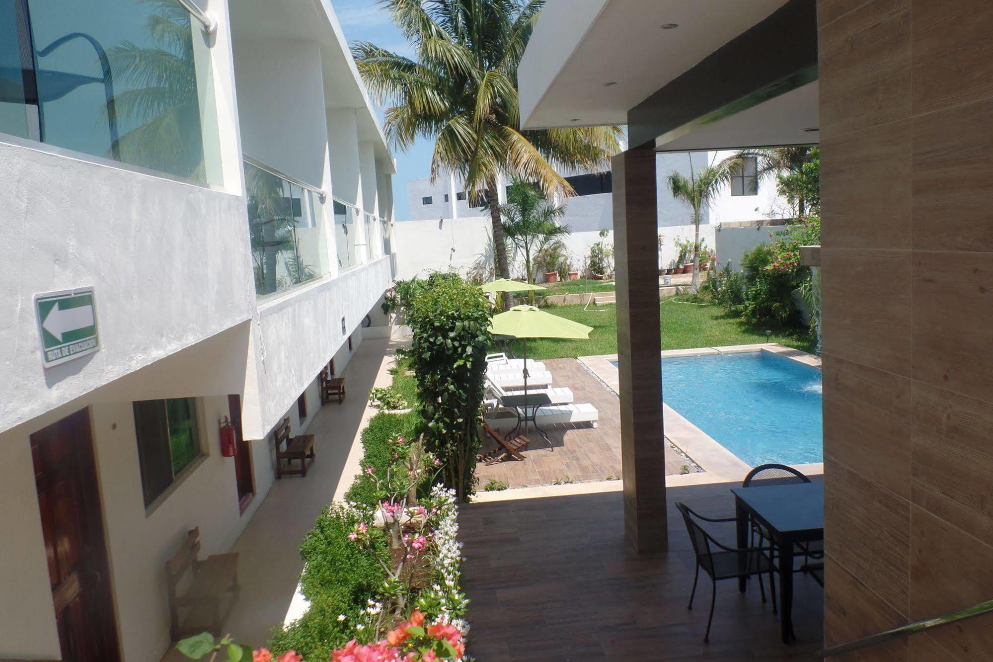Hotel Villa Escondida Campeche Exterior foto